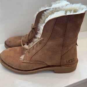 UGG Women's Brown Suede Winter Boots